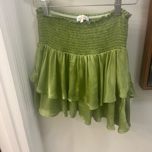 Rays for Days Esme Skort in emerald.